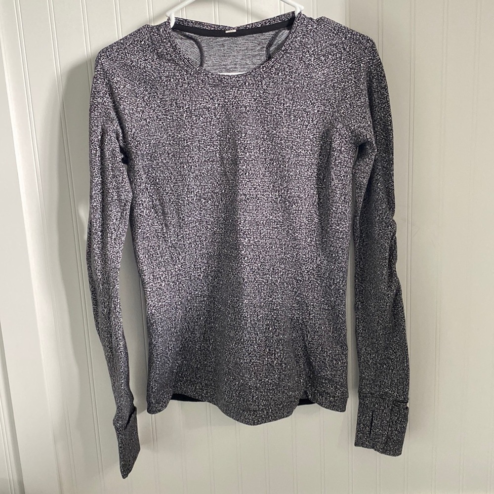 🔥Lululemon Runderful Long Sleeve in Jacquard Luon